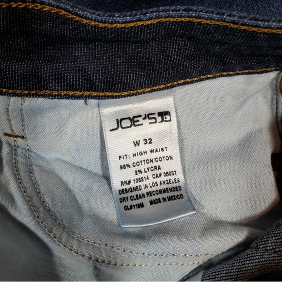 Joe's tall high waist jeans size 32 dark wash - Picture 2 of 5